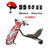 Citymate Drift Car Elektrikli Kaykay Bluetooth Dirift Kar Hoverboard Scooter + Koruma Ekipmanı D17