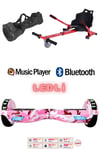 Citymate Elektrikli Kaykay Akıllı Denge Hoverboard + HoverKart + Çanta FULL LEDLİ EXTREM PAKET D05