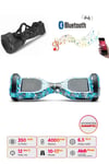 Citymate Elektrikli Kaykay Akıllı Denge Hoverboard + HoverKart + Çanta FULL LEDLİ EXTREM PAKET D20