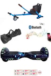 Citymate Elektrikli Kaykay Akıllı Denge Hoverboard + HoverKart + Çanta FULL LEDLİ EXTREM PAKET D12