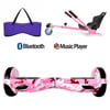 Citymate Elektrikli Kaykay Hoverboard Akıllı Denge 6.5 Inch + HoverKart + Çanta EXTREM PAKET D005 Mor