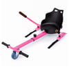 Citymate Elektrikli Kaykay Hoverboard Akıllı Denge 6.5 Inch + HoverKart + Çanta EXTREM PAKET D25 Pembe