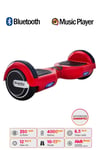 Citymate Elektrikli Kaykay Hoverboard Akıllı Denge 6.5 Inch + HoverKart + Çanta EXTREM PAKET81 Kırmızı