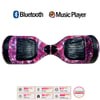 Citymate Elektrikli Kaykay Hoverboard Akıllı Denge 6.5 Inch + HoverKart + Çanta EXTREM PAKET D13 Fuşya