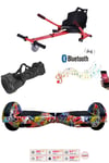 Citymate Elektrikli Kaykay Hoverboard Akıllı Denge 6.5 Inch + HoverKart + Çanta EXTREM PAKET D11