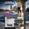 Citymate Elektrikli Kaykay Hoverboard Akıllı Denge 6.5 Inch + HoverKart + Çanta EXTREM PAKET D02 Gri