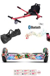 Citymate Elektrikli Kaykay Hoverboard Akıllı Denge 6.5 Inch + HoverKart + Çanta EXTREM PAKET D19