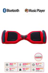 Citymate Elektrikli Kaykay Hoverboard Akıllı Denge 6.5 Inch + HoverKart + Çanta EXTREM PAKET81 Kırmızı
