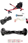 Citymate Elektrikli Kaykay Hoverboard Akıllı Denge 6.5 Inch + HoverKart + Çanta EXTREM PAKET D02