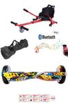 Citymate Elektrikli Kaykay Hoverboard Akıllı Denge 6.5 Inch + HoverKart + Çanta EXTREM PAKET D01
