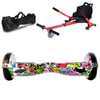 Citymate Elektrikli Kaykay Hoverboard Akıllı Denge 6.5 Inch + HoverKart + Çanta EXTREM PAKET D04