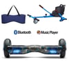 Citymate Elektrikli Kaykay Hoverboard Akıllı Denge 6.5 Inch + HoverKart + Çanta EXTREM PAKET D18 Mavi