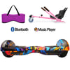 Citymate Elektrikli Kaykay Hoverboard Akıllı Denge 6.5 Inch + HoverKart + Çanta EXTREM PAKET D026 Fuşya