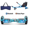 Citymate Elektrikli Kaykay Hoverboard Akıllı Denge 6.5 Inch + HoverKart + Çanta EXTREM PAKET D20 Mavi