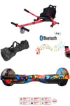 Citymate Elektrikli Kaykay Hoverboard Akıllı Denge 6.5 Inch + HoverKart + Çanta EXTREM PAKET D26