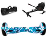 Citymate Elektrikli Kaykay Hoverboard Akıllı Denge 6.5 Inch + HoverKart + Çanta EXTREM PAKET D03
