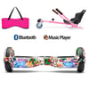 Citymate Elektrikli Kaykay Hoverboard Akıllı Denge 6.5 Inch + HoverKart + Çanta EXTREM PAKET D19 Pembe