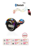 Citymate Hoverboard Elektrikli Kaykay Scooter Bluetooth Hoparlörlü 6.5 inch D26