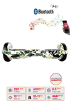 Citymate Hoverboard Elektrikli Kaykay Scooter Bluetooth Hoparlörlü 6.5 inch D07
