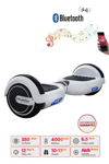 Citymate Hoverboard Elektrikli Kaykay Scooter Bluetooth Hoparlörlü 6.5 inch Beyaz