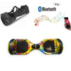 Elektrikli Kaykay Full Ledli Hoverboard Bluetooth Hoparlörlü 6.5 Inch Çanta Hediyeli D21