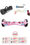Elektrikli Kaykay Full Ledli Hoverboard Bluetooth Hoparlörlü 6.5 Inch D05