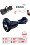 Elektrikli Kaykay Full Ledli Hoverboard Bluetooth Hoparlörlü 6.5 Inch Çanta Hediyeli D12