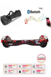 Elektrikli Kaykay Full Ledli Hoverboard Bluetooth Hoparlörlü 6.5 Inch Çanta Hediyeli D15