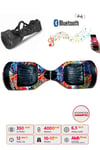 Elektrikli Kaykay Full Ledli Hoverboard Bluetooth Hoparlörlü 6.5 Inch Çanta Hediyeli D11