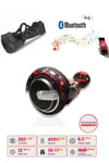Elektrikli Kaykay Full Ledli Hoverboard Bluetooth Hoparlörlü 6.5 Inch Çanta Hediyeli D15