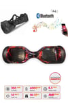 Elektrikli Kaykay Full Ledli Hoverboard Bluetooth Hoparlörlü 6.5 Inch Çanta Hediyeli D15