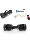 Elektrikli Kaykay Full Ledli Hoverboard Bluetooth Hoparlörlü 6.5 Inch Çanta Hediyeli D02