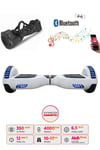 Elektrikli Kaykay Hoverboard 6.5 Inch Ledli Model - Beyaz