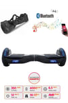 Elektrikli Kaykay Hoverboard 6.5 Inch Ledli Model - Siyah