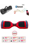 Elektrikli Kaykay Hoverboard 6.5 Inch Ledli Model - Kırmızı