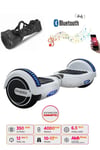 Elektrikli Kaykay Hoverboard 6.5 Inch Ledli Model - Beyaz