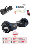 Elektrikli Kaykay Hoverboard 6.5 Inch Ledli Model - Siyah