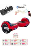 Elektrikli Kaykay Hoverboard 6.5 Inch Ledli Model - Kırmızı