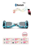 Elektrikli Kaykay Hoverboard Bluetooth Hoparlörlü 6.5 Inch Grafiti D20