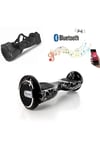 Elektrikli Kaykay Hoverboard Bluetooth Hoparlörlü 6.5 İnç Grafiti D02 - Çanta Hediye