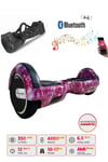 Elektrikli Kaykay Hoverboard Bluetooth Hoparlörlü 6.5 Inch Grafiti Desenli Çanta Hediye D13