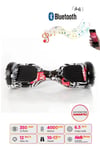 Elektrikli Kaykay Hoverboard Bluetooth Hoparlörlü 6.5 Inch Grafiti D06
