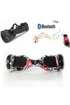 Elektrikli Kaykay Hoverboard Bluetooth Hoparlörlü 6.5 İnç Grafiti D06 - Çanta Hediye