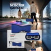 Elektrikli Kaykay Scooter Akıllı Denge Hoverboard + HoverKart + Çanta FULL LEDLİ EXTREM89 PAKET D20