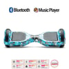 Elektrikli Kaykay Scooter Akıllı Denge Hoverboard + HoverKart + Çanta FULL LEDLİ EXTREM89 PAKET D20