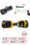 Elektrikli Kaykay Scooter Akıllı Denge Hoverboard + HoverKart + Çanta FULL LEDLİ EXTREM PAKET D21