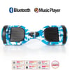 Elektrikli Kaykay Scooter Akıllı Denge Hoverboard + HoverKart + Çanta FULL LEDLİ EXTREM85 PAKET D03
