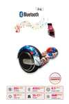 Elektrikli Kaykay Scooter Hoverboard 6.5 Inch Cool Desenli Akıllı Dengeli D09