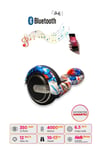 Elektrikli Kaykay Scooter Hoverboard 6.5 Inch Cool Desenli Akıllı Dengeli D09