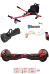 Elektrikli Kaykay Scooter Hoverboard Akıllı Denge 6.5 Inch + HoverKart + Çanta EXTREM PAKET D15